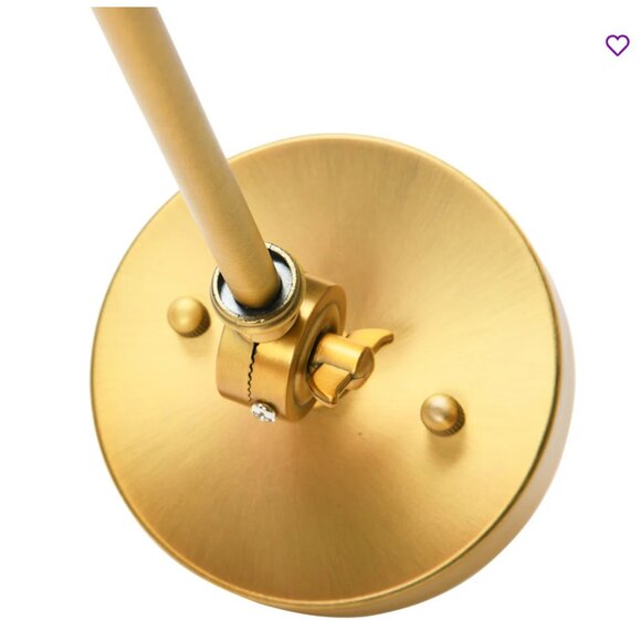 Swedesboro Wrought Iron Swing Arm Sconce Bay Isle for Wayfair NWT - Picture 2 of 6